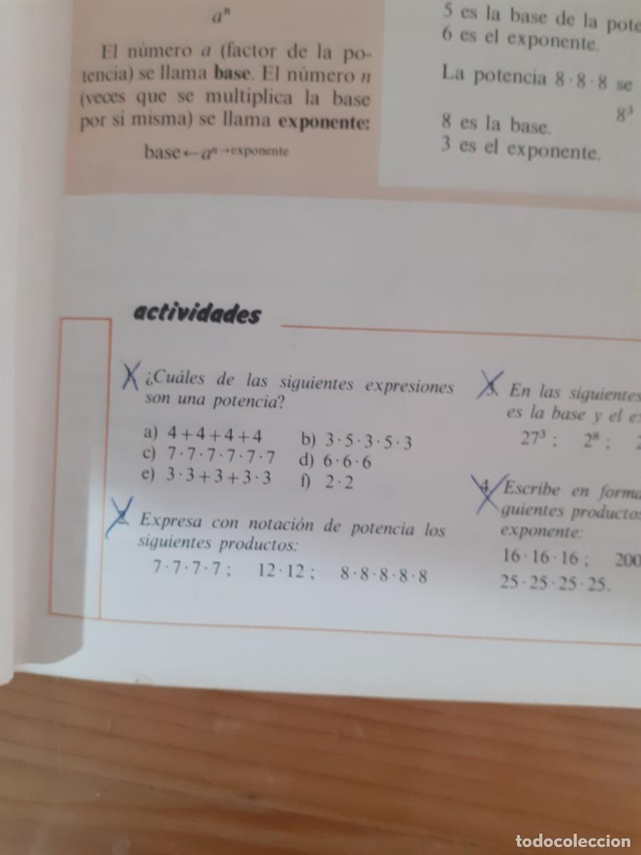 Libros de segunda mano: Matem&aacute;ticas 6, 7 y 8 EGB Anaya. - Foto 6