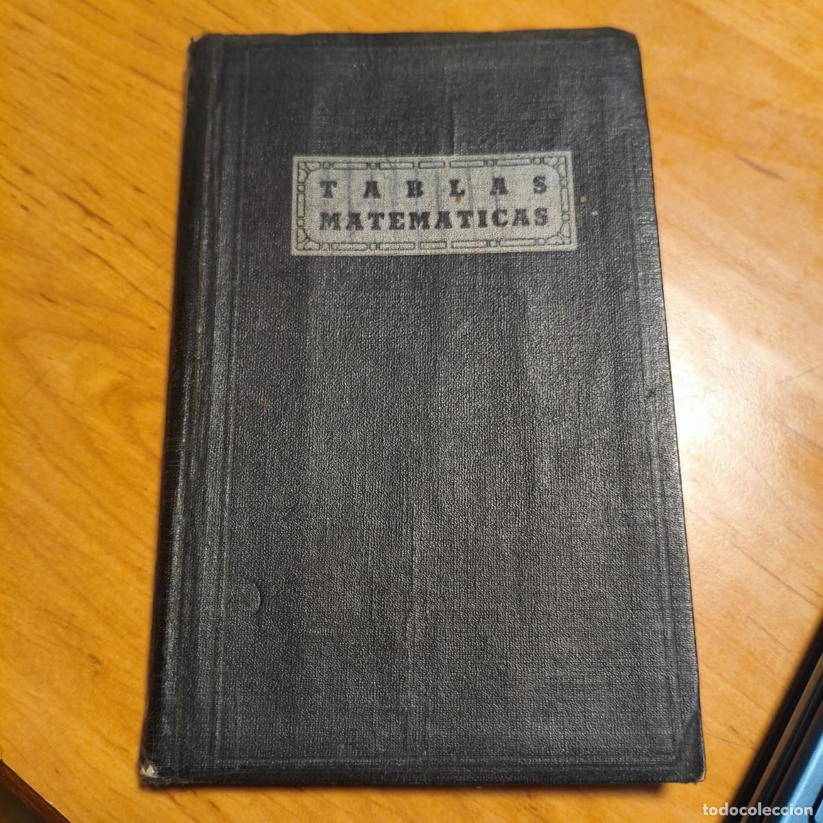 Gebrauchte B&uuml;cher: Tablas Matem&aacute;ticas Con seis decimales