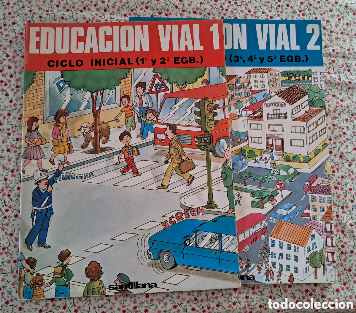 Gebrauchte B&uuml;cher: Educaci&oacute;n Vial 1 y 2. Editorial Santillana. 1980. Antonio Ramos