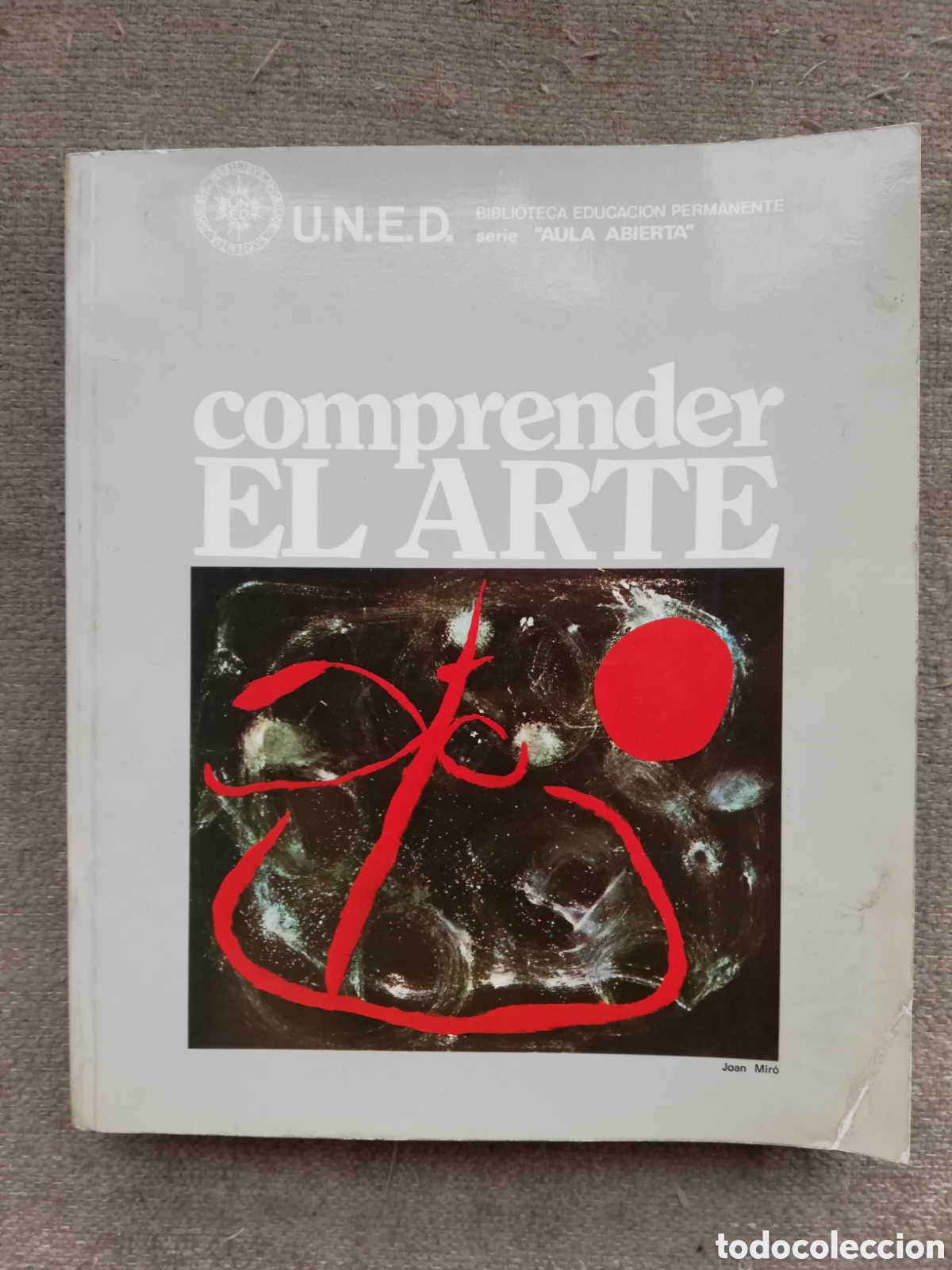 Second hand books: Comprender el arte. Libro de texto de la UNED. Con dos blister con diapositivas