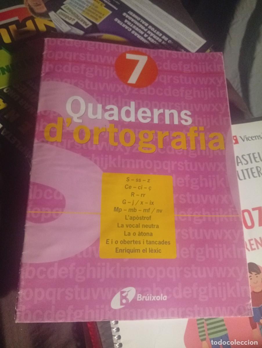 Livros em segunda m&atilde;o: Cuadernos d'ortografia 7