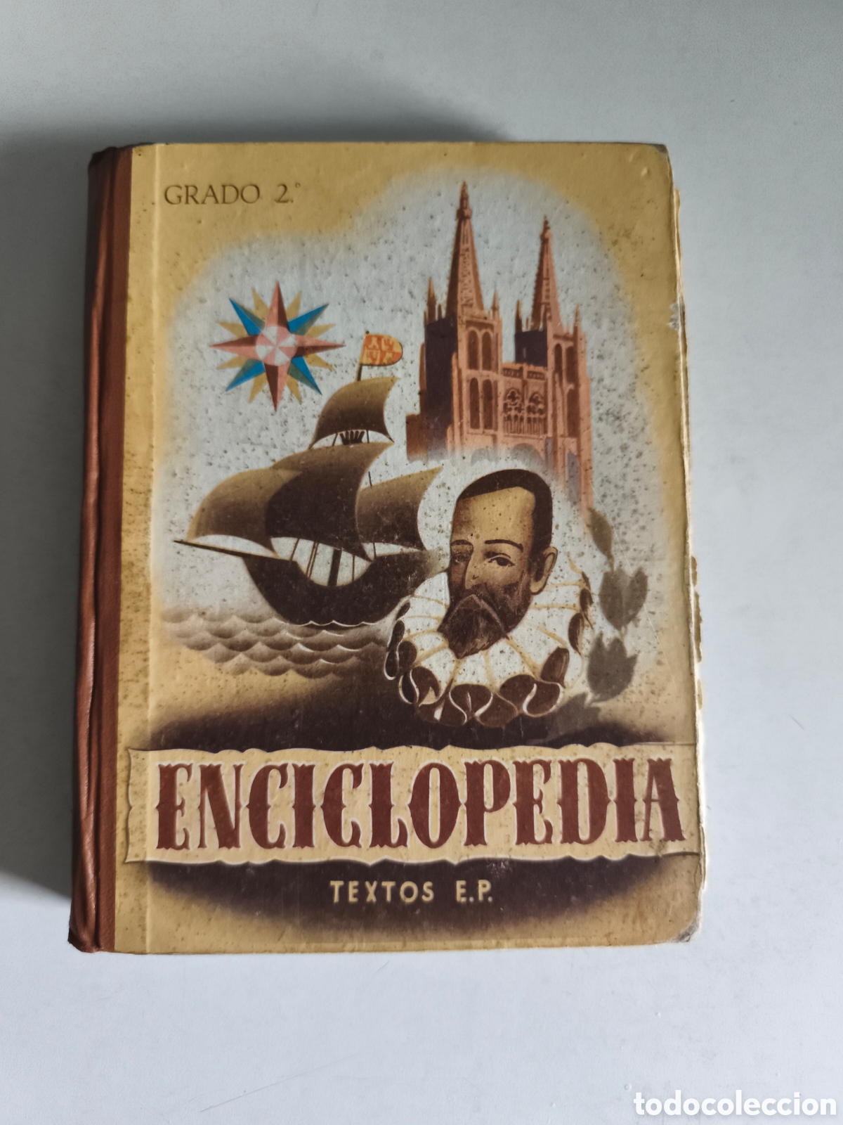 Second hand books: Antigua Enciclopedia Escolar 2&deg; Grado textos FP