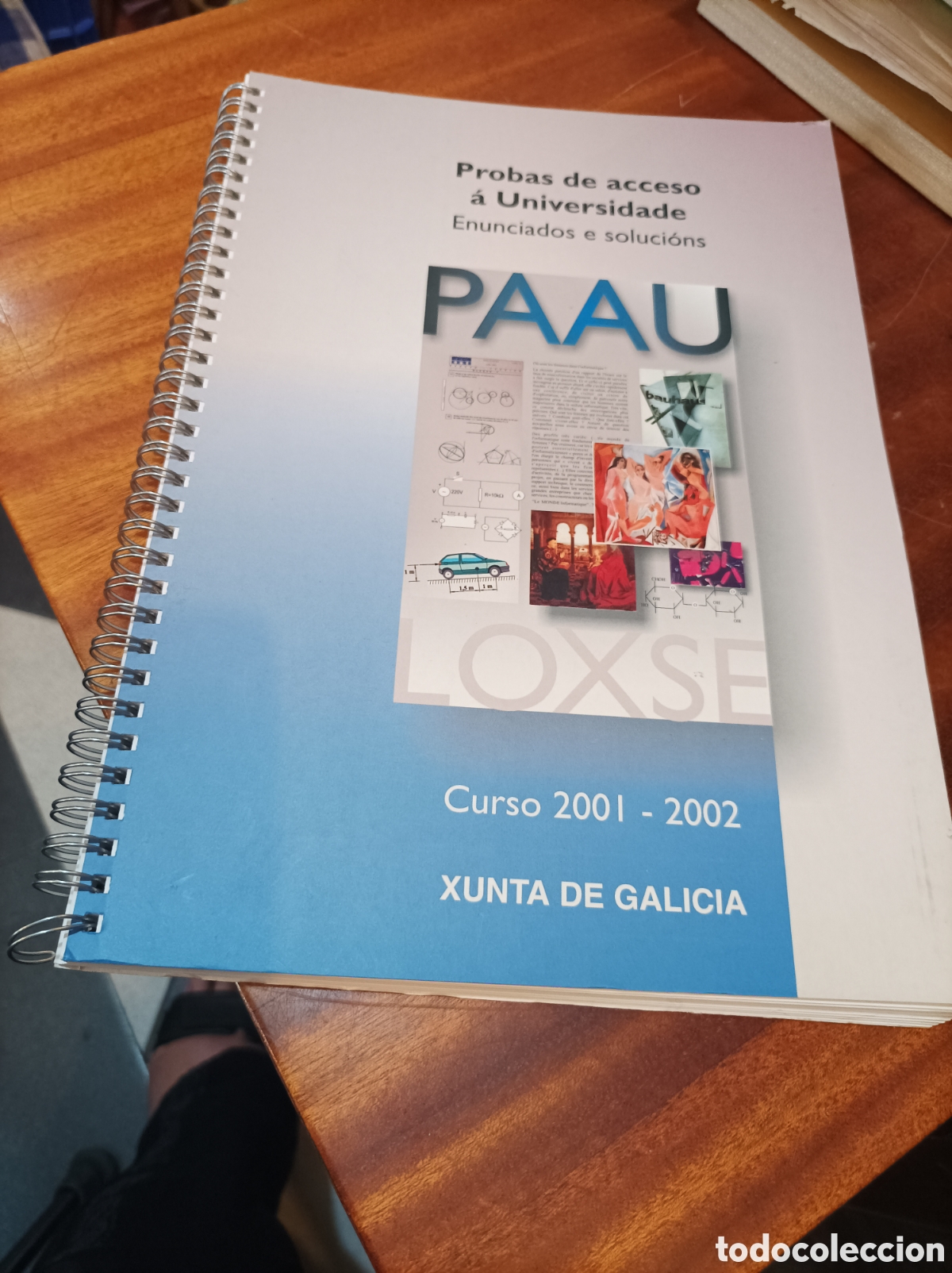 Gebrauchte B&uuml;cher: PROBAS DE ACCESO A UNIVERSIDADE . XUNTA DE GALICIA ENUNCIADOS E SOLUCIONS.CURSO 2001-2002