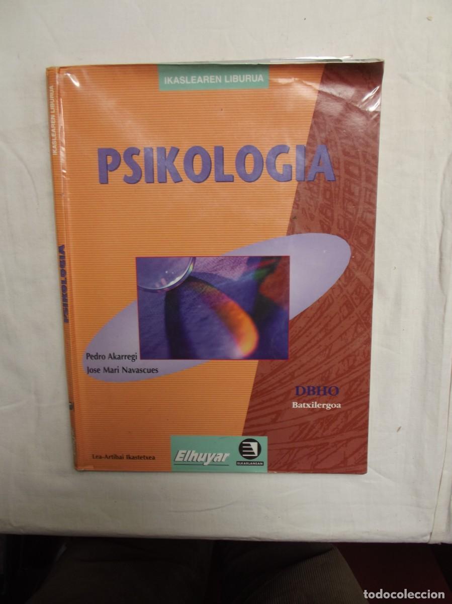 Livres d'occasion: PSIKOLOGIA DBHO BATXILERGOA