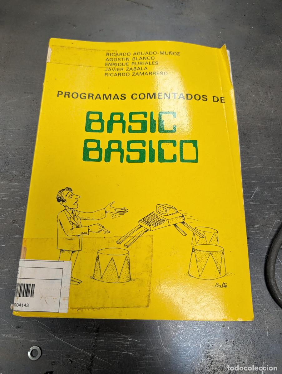Gebrauchte B&uuml;cher: Programas comentados de Basic Basico