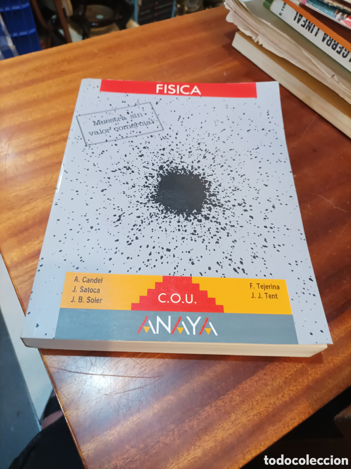 Libros de segunda mano: FISICA COU ANAYA . MUESTRA.
