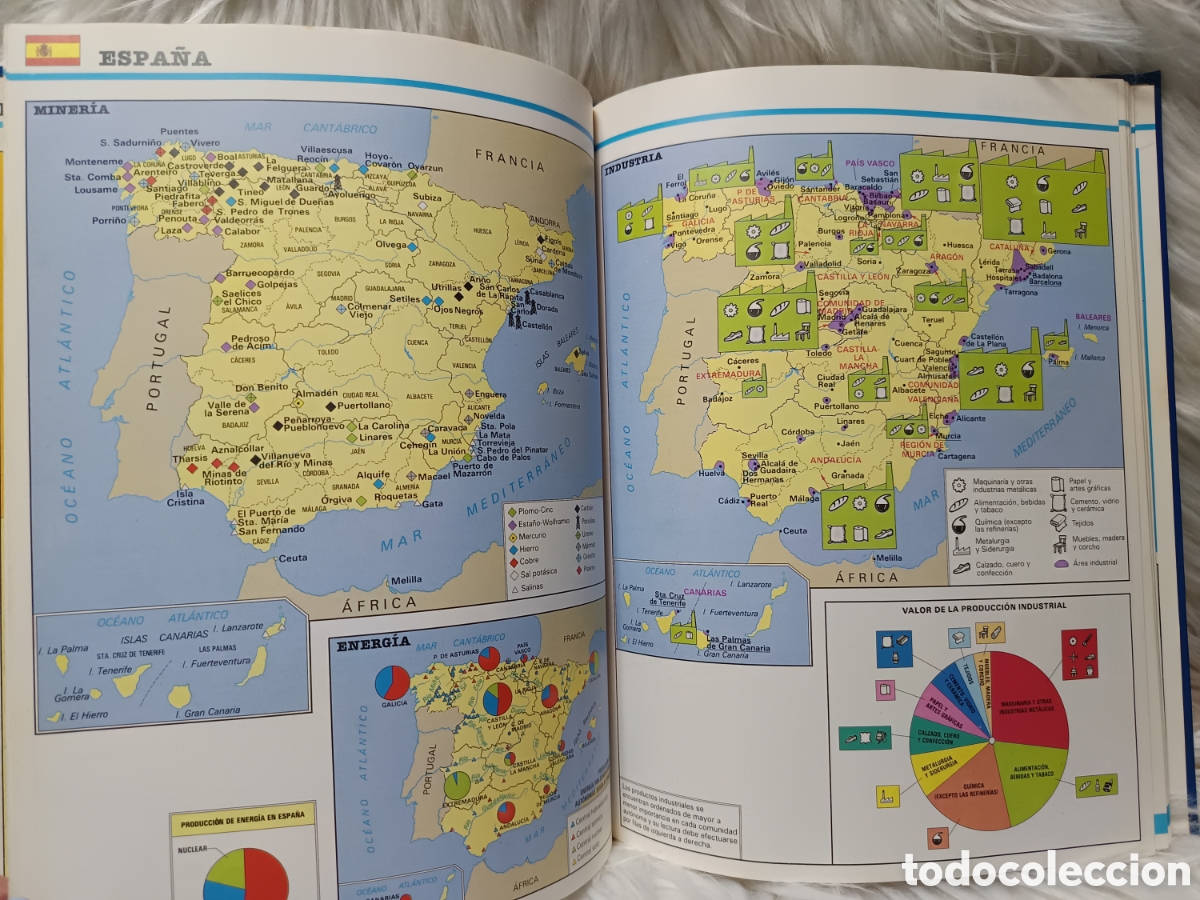 Libros de segunda mano: ATLAS BASICO DE SANTILLANA - 1986 - Foto 10