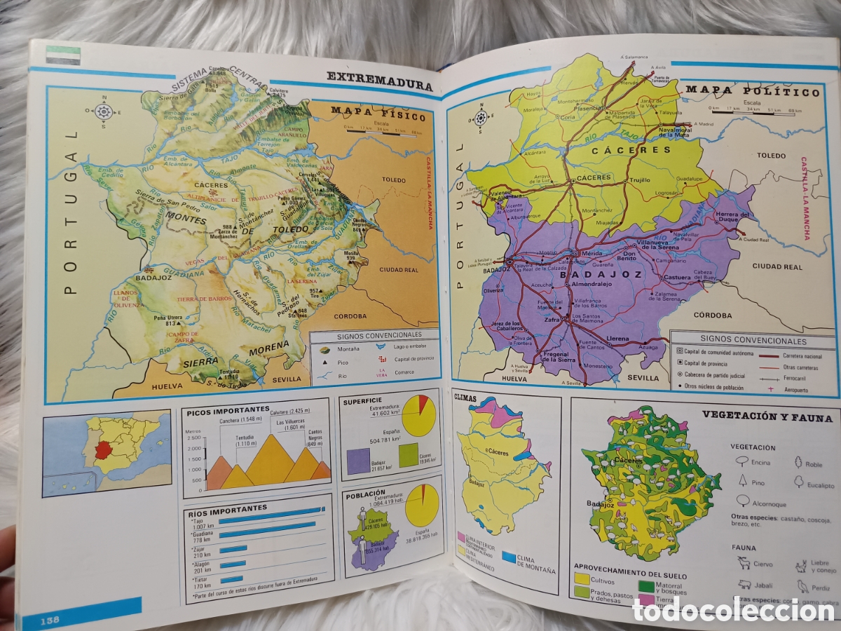 Libros de segunda mano: ATLAS BASICO DE SANTILLANA - 1986 - Foto 14