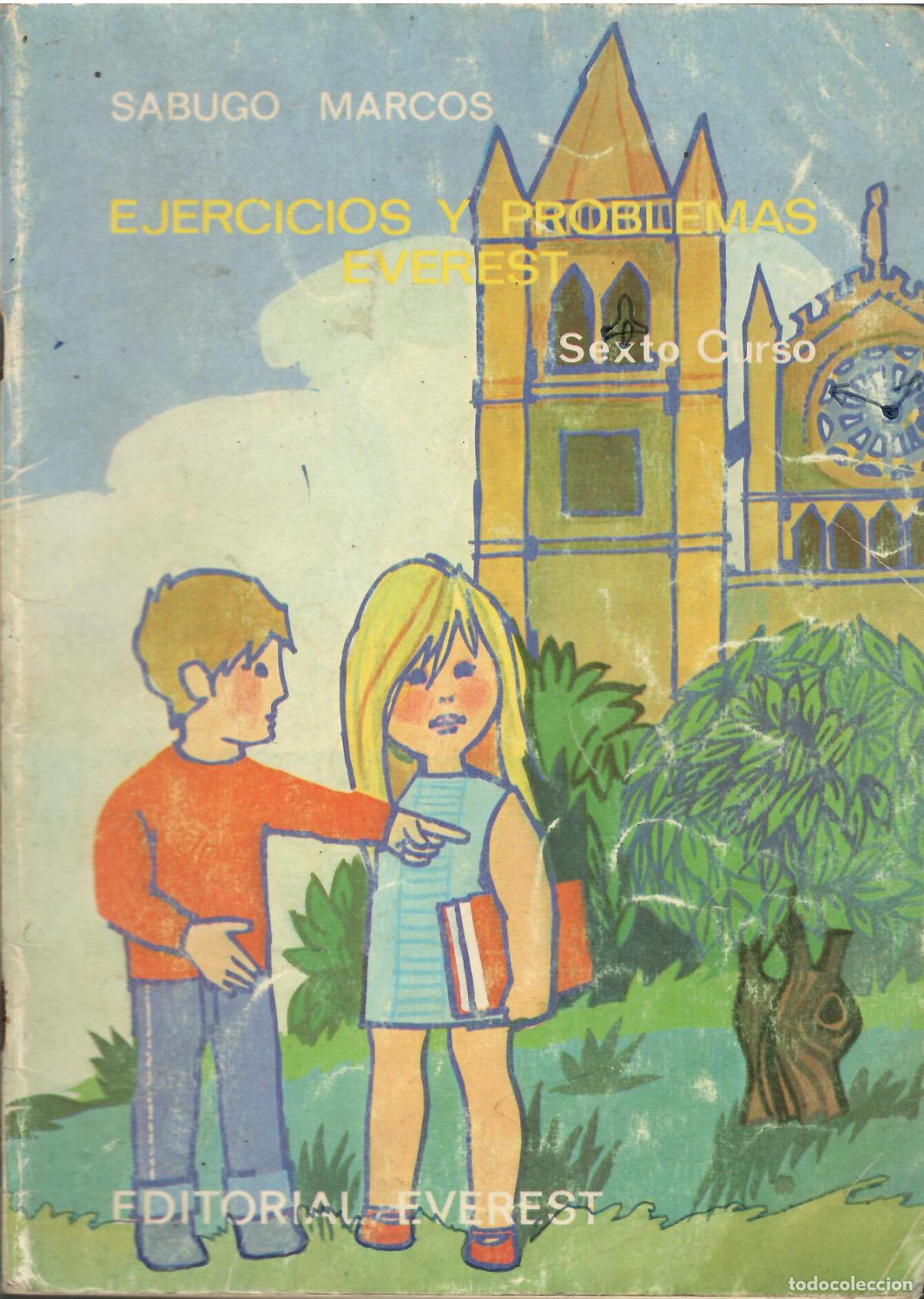 Second hand books: Ejercicios y problemas Everest: Sexto Curso - Editorial Everest; 3&ordf; edicion
