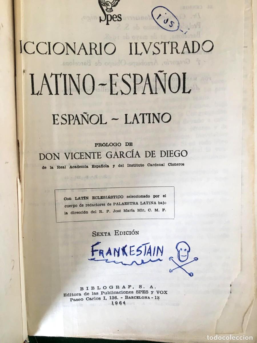 Libros de segunda mano: Lote de dos libros de lat&iacute;n de BUP y diccionario con ap&eacute;ndice de gram&aacute;tica - Foto 12
