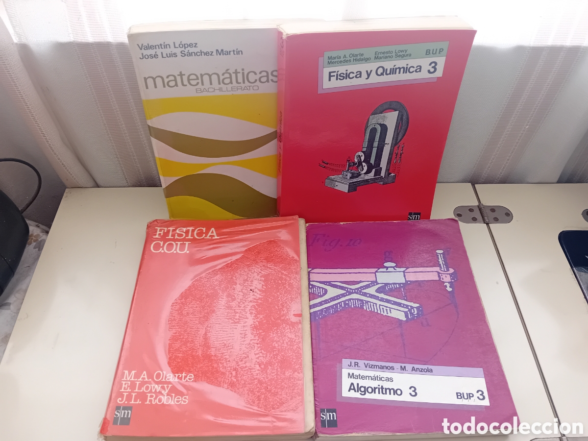 Libros de segunda mano: Lote libros Matem&aacute;ticas f&iacute;sica cou bup