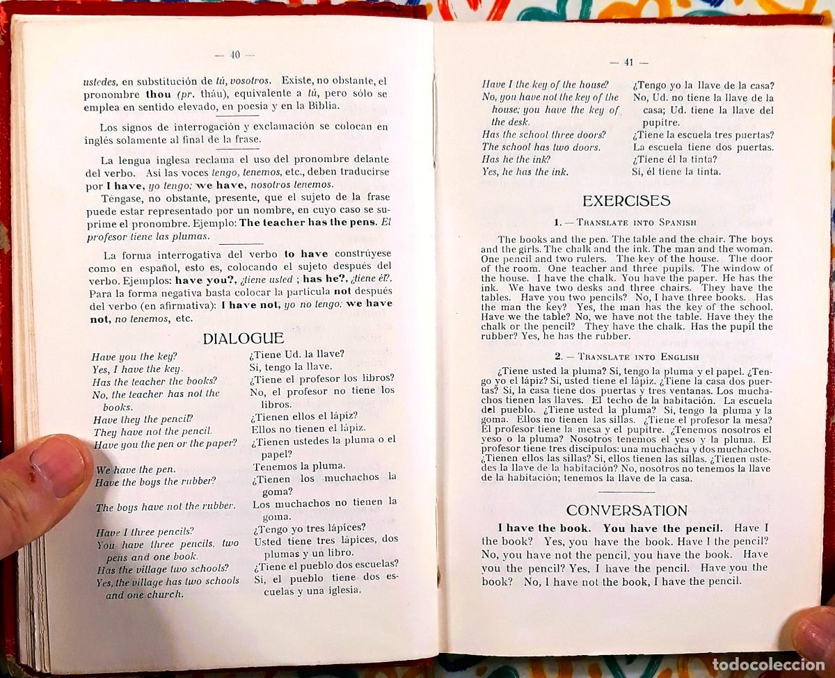 Libros de segunda mano: M&eacute;todo de Ingl&eacute;s - Lewis Th. Girau (1963) - Libro Primero - Foto 5