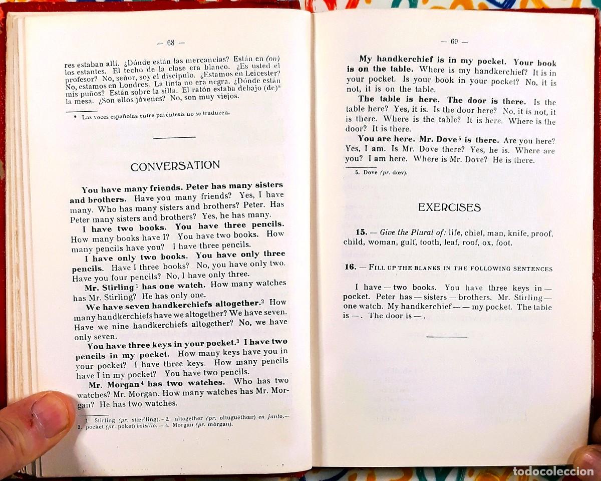 Libros de segunda mano: M&eacute;todo de Ingl&eacute;s - Lewis Th. Girau (1963) - Libro Primero - Foto 6