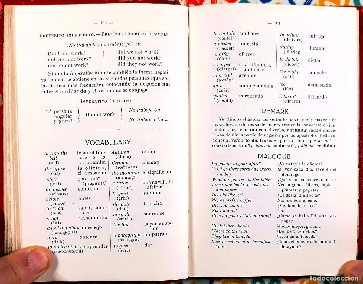 Libros de segunda mano: M&eacute;todo de Ingl&eacute;s - Lewis Th. Girau (1963) - Libro Primero - Foto 7