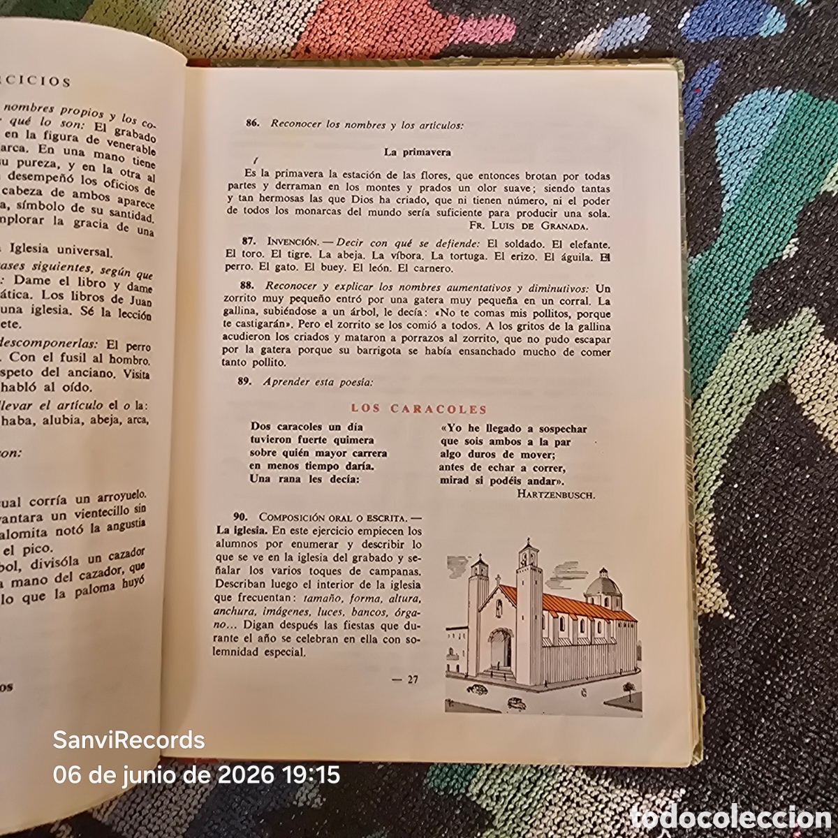 Libros de segunda mano: GRAM&Aacute;TICA, PRIMER GRADO (EDELVIVES) (LUIS VIVES) - Foto 4