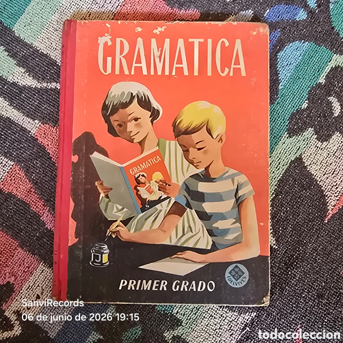 Libros de segunda mano: GRAM&Aacute;TICA, PRIMER GRADO (EDELVIVES) (LUIS VIVES)