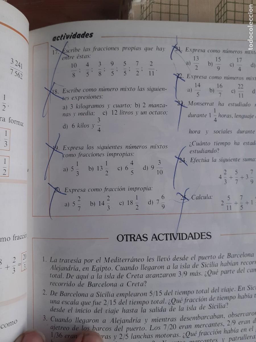 Libros de segunda mano: Matem&aacute;ticas 6, 7 y 8 EGB Anaya. - Foto 8