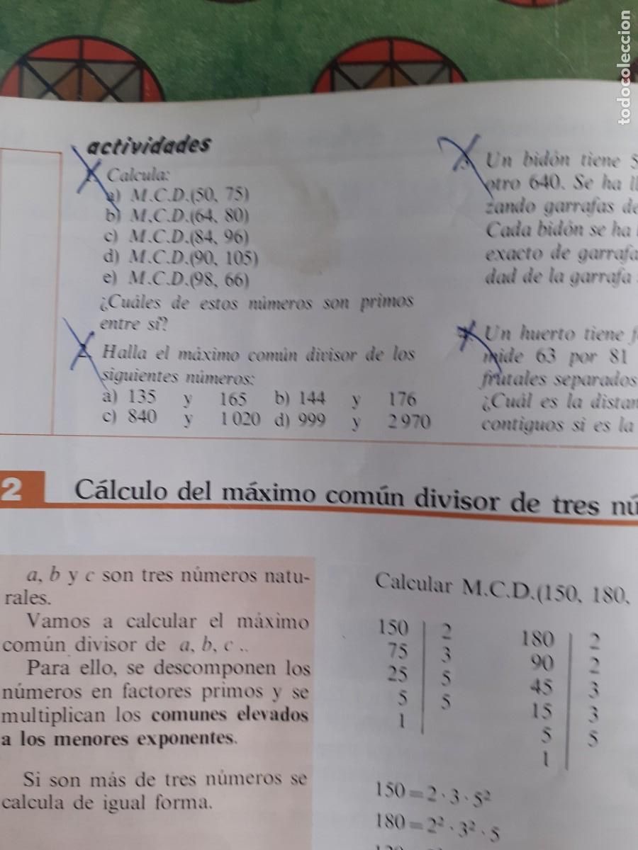 Libros de segunda mano: Matem&aacute;ticas 6, 7 y 8 EGB Anaya. - Foto 9
