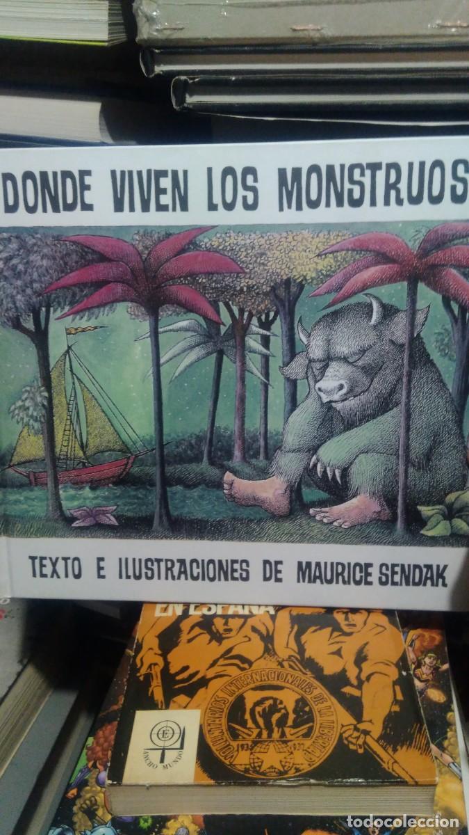 Libros de segunda mano: Donde Viven los monstruos Texto e ilustraciones de Maurice Sendak