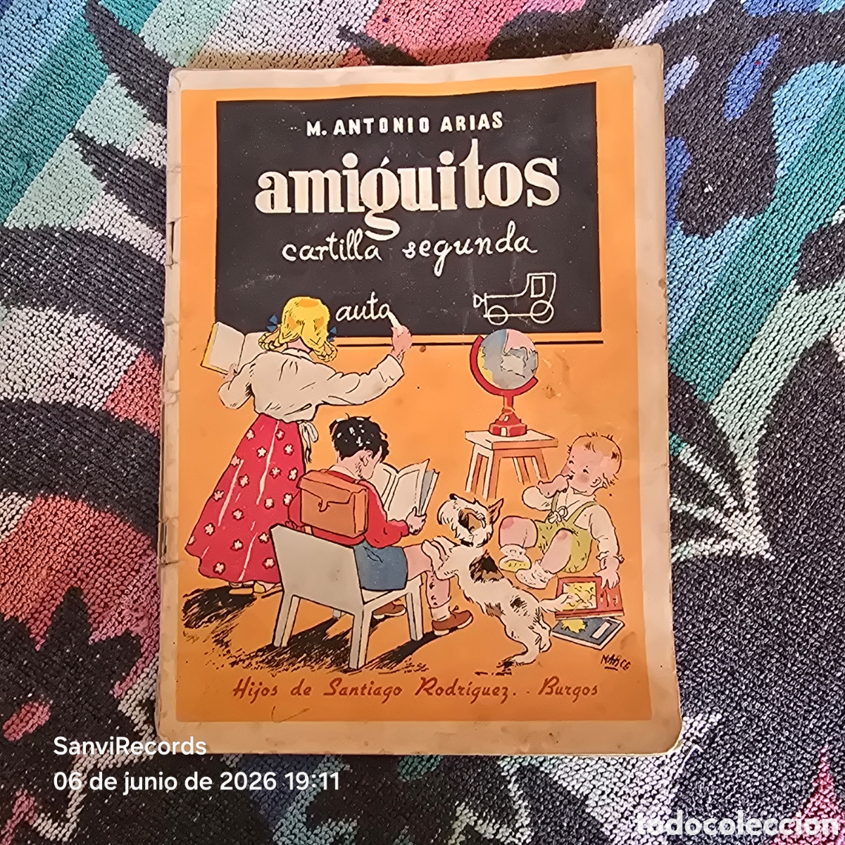 Libri di seconda mano: AMIGUITOS, CARTILLA SEGUNDA (M. ANTONIO ARIAS) (HIJOS DE SANTIAGO RODR&Iacute;GUEZ)
