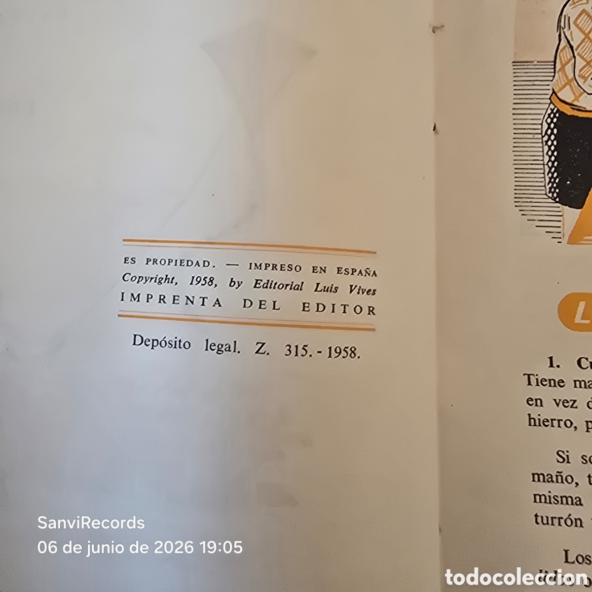 Libros de segunda mano: GEOMETR&Iacute;A, PRIMER GRADO (EDELVIVES) (LUIS VIVES) - Foto 4