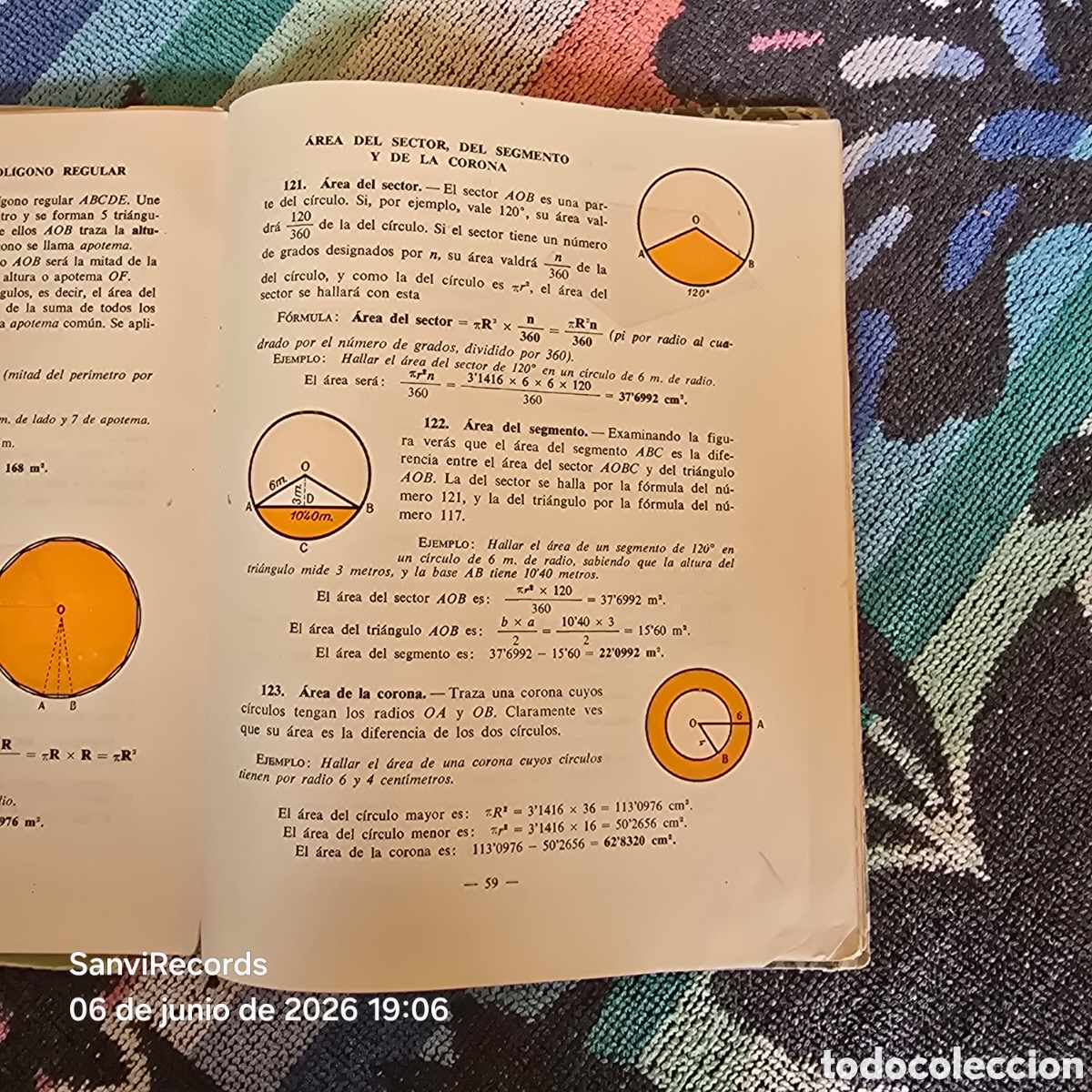 Libros de segunda mano: GEOMETR&Iacute;A, PRIMER GRADO (EDELVIVES) (LUIS VIVES) - Foto 6