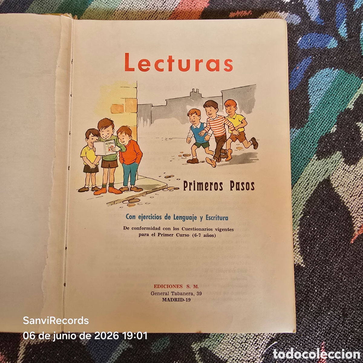 Libros de segunda mano: LECTURAS, PRIMEROS PASOS (S.M.) - Foto 2