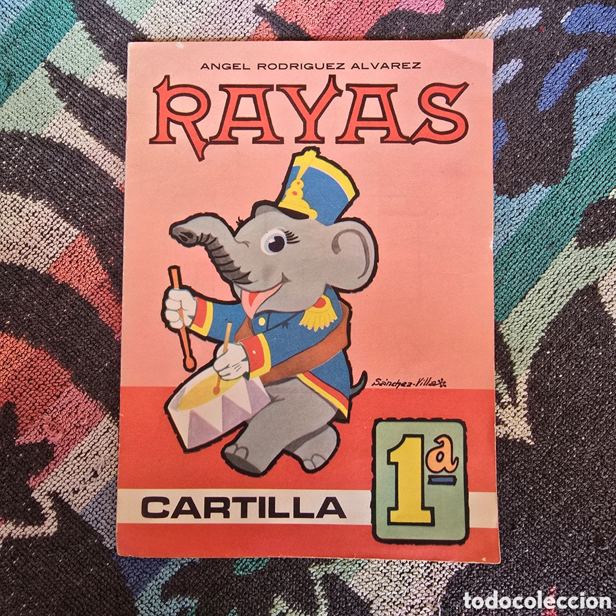 Libros de segunda mano: RAYAS, CARTILLA 1&ordf; (&Aacute;NGEL RODR&Iacute;GUEZ &Aacute;LVAREZ) (S&Aacute;NCHEZ RODRIGO)