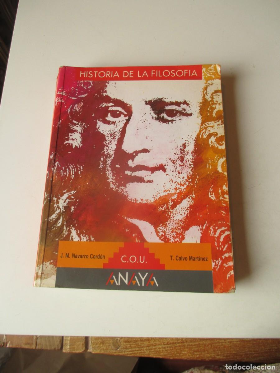 Libros de segunda mano: Historia de la filosof&iacute;a C.O.U W40648