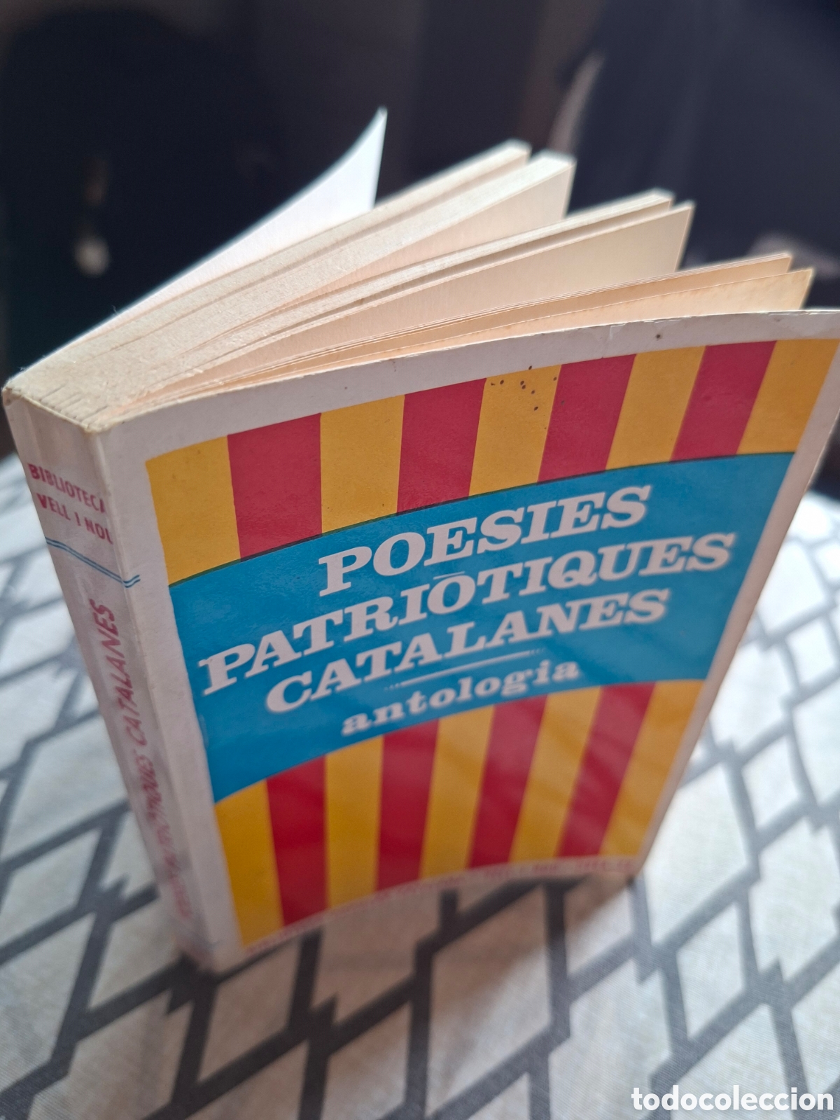 Libri di seconda mano: Libro poesies patriotiques catalanes- antologia