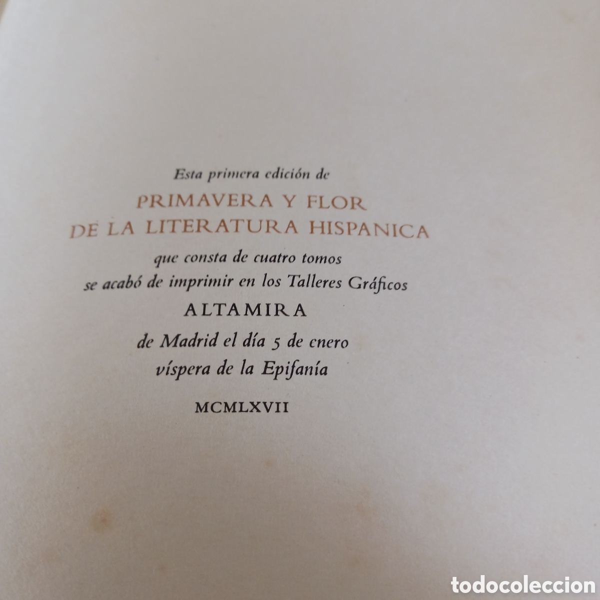Libros de segunda mano: Primavera y Flor de la Literatura Hispanica - Foto 29