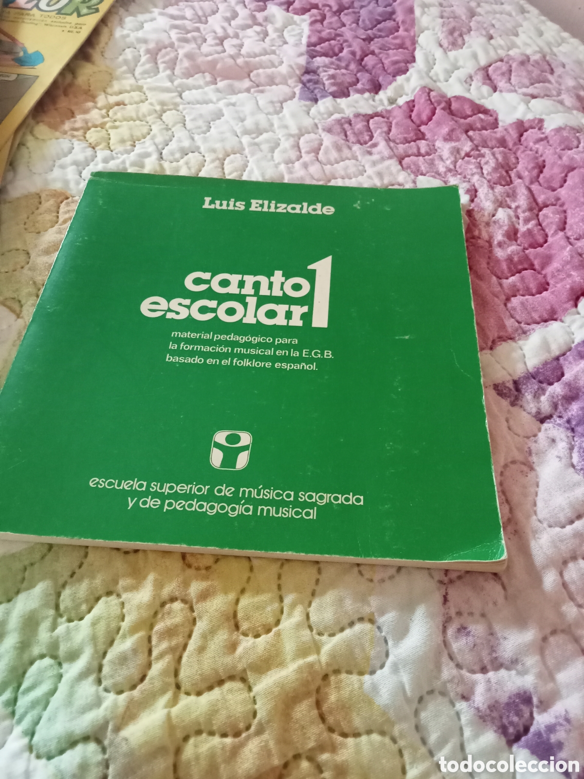 Libros de segunda mano: Canto escolar 1 luis Elizalde EGB 1978 - Foto 1