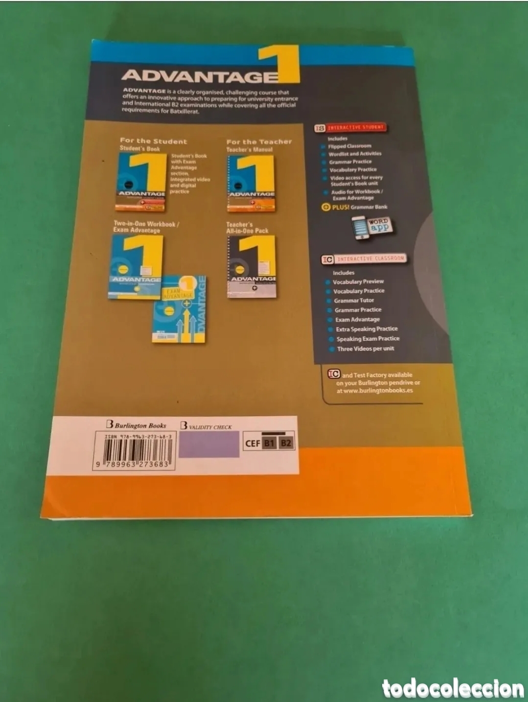 Libros de segunda mano: Libro Advantage Batxillerat, Catal&agrave;. - Foto 3