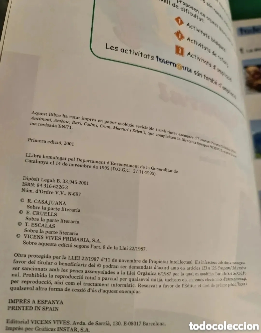 Libros de segunda mano: Lote de libros de Educaci&oacute; primaria, en catal&aacute;n - Foto 27