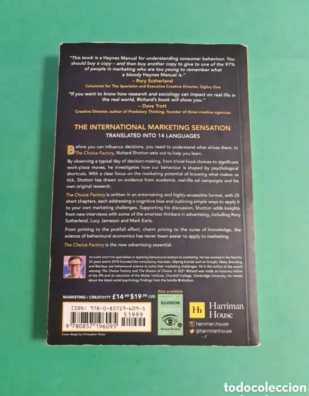 Libros de segunda mano: Libro The Choice Factory. - Foto 5