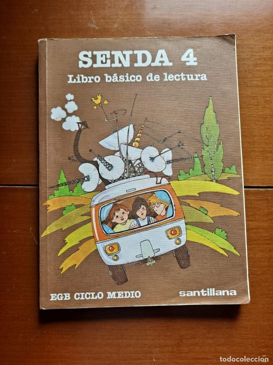 Libros de segunda mano: ✅ Libro Senda Lectura 4 - De EGB Santillana