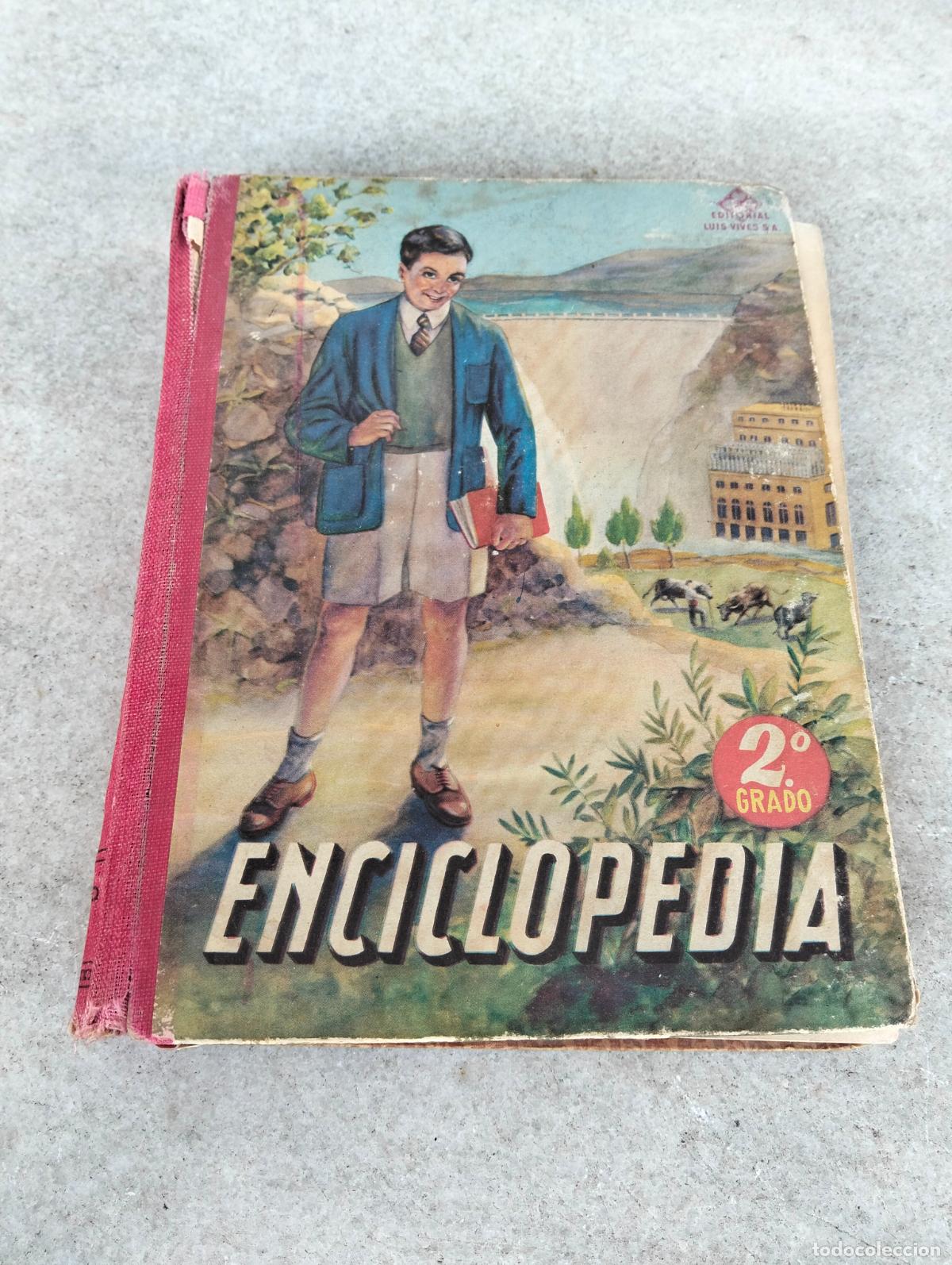 Second hand books: Enciclopedia escolar segundo 2&ordm; grado por Edelvives Luis Vives Zaragoza