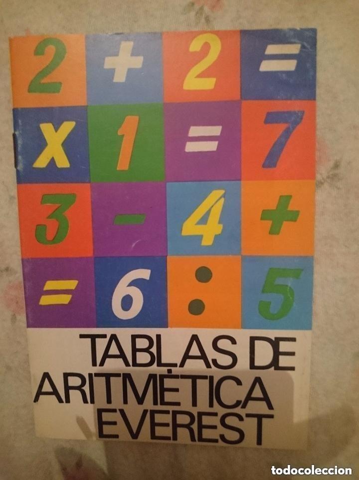 Libros de segunda mano: TABLAS DE ARITMETICA EVEREST - SIN USAR -VER FOTOS