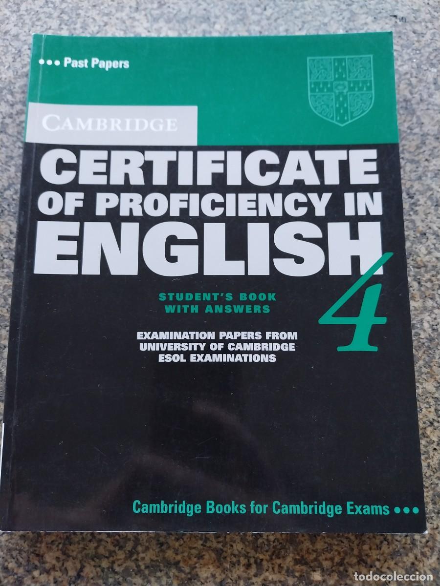 Libri di seconda mano: CAMBRIDGE CERTIFICATE OF PROFICIENCY IN INGLISH 4 -- EXAMINATION PAPERS --