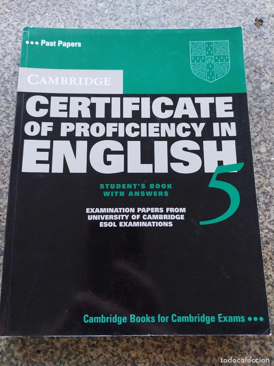 Libri di seconda mano: CAMBRIDGE CERTIFICATE OF PROFICIENCY IN INGLISH 5 -- EXAMINATION PAPERS --