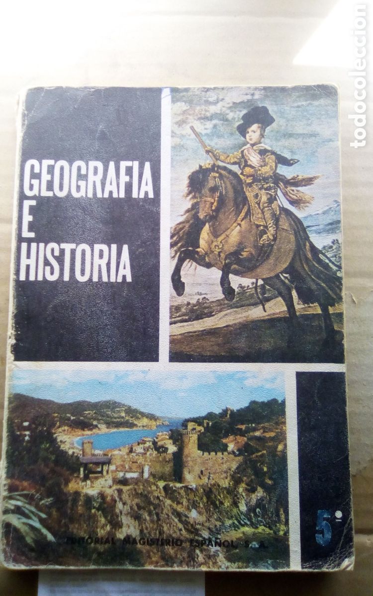 Libros de segunda mano: Geograf&iacute;a e historia. 5&deg; Curso. Pedro Plans y Mar&iacute;a Celina Sastre. Guillermo Bestard. A&ntilde;o 1968.