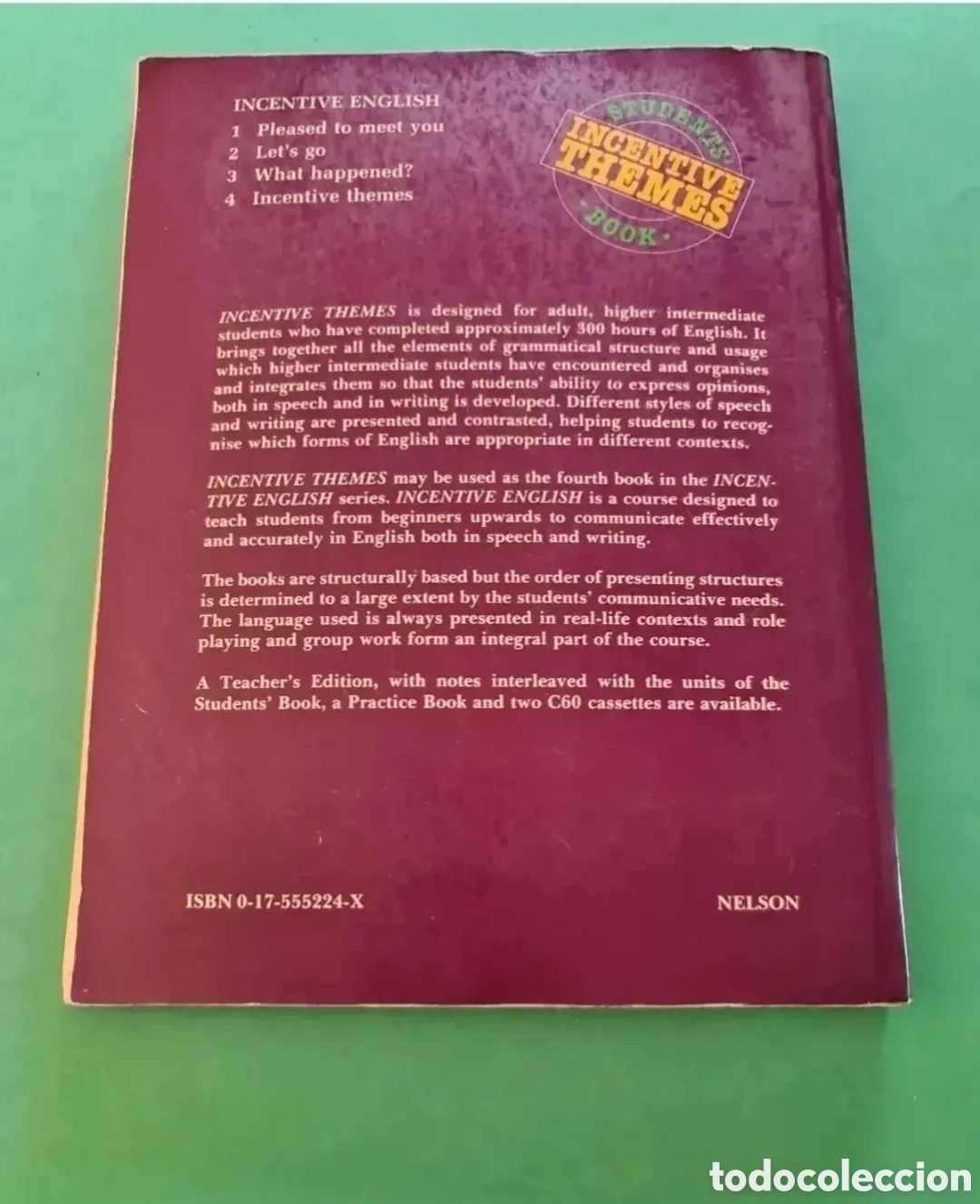 Libros de segunda mano: Libros de texto en Ingl&eacute;s. Incentive Themes - Foto 8