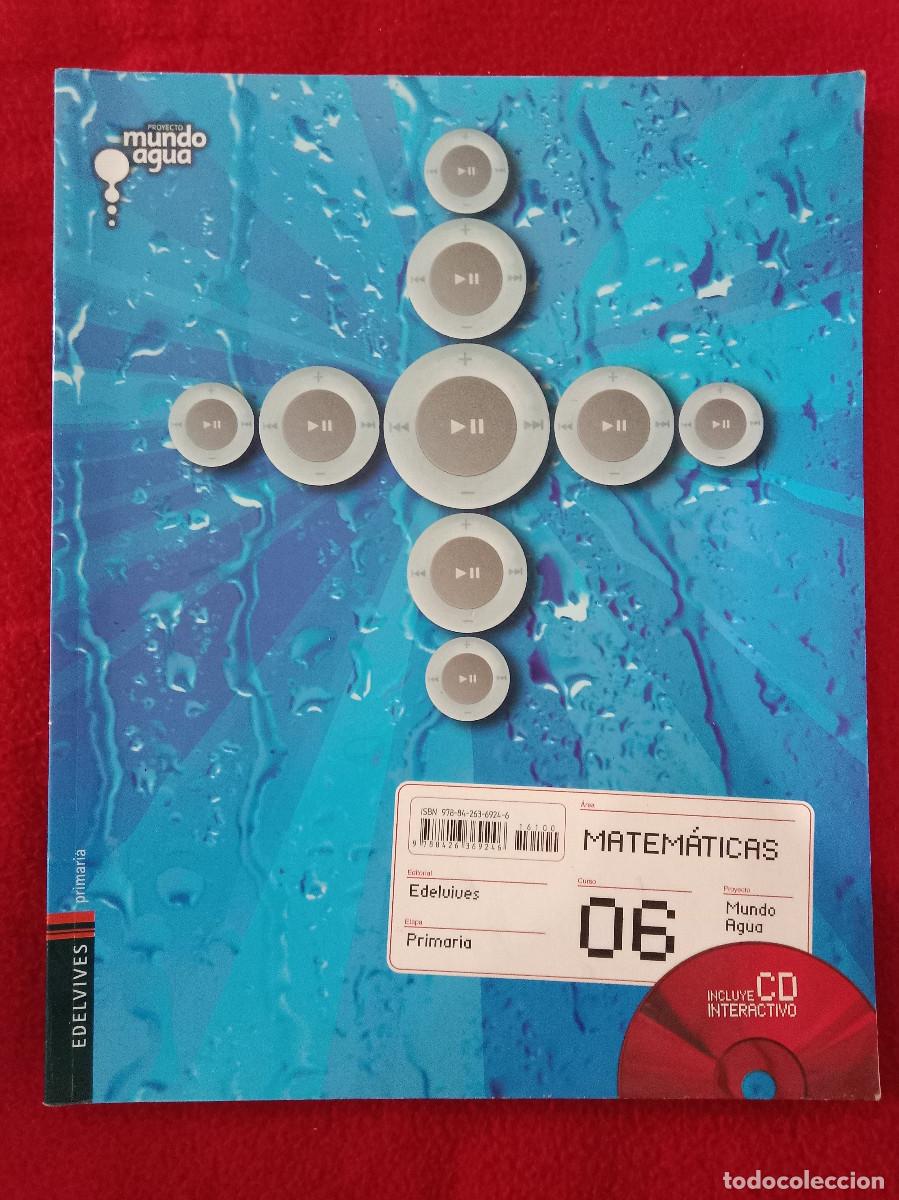 Libri di seconda mano: Matem&aacute;ticas - 6&ordm; Curso Primaria - Ed. Edelvives