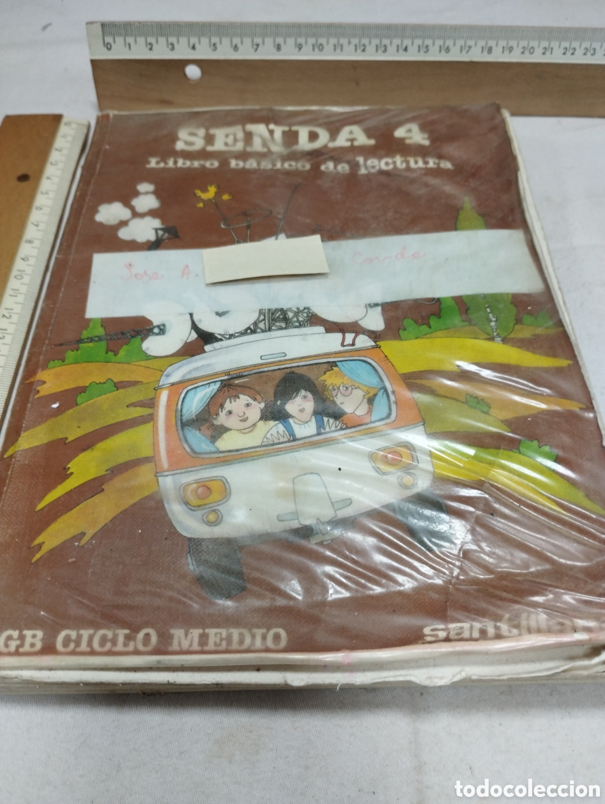 Libri di seconda mano: Senda 4. EGB ciclo medio. Editorial Santillana, 1982