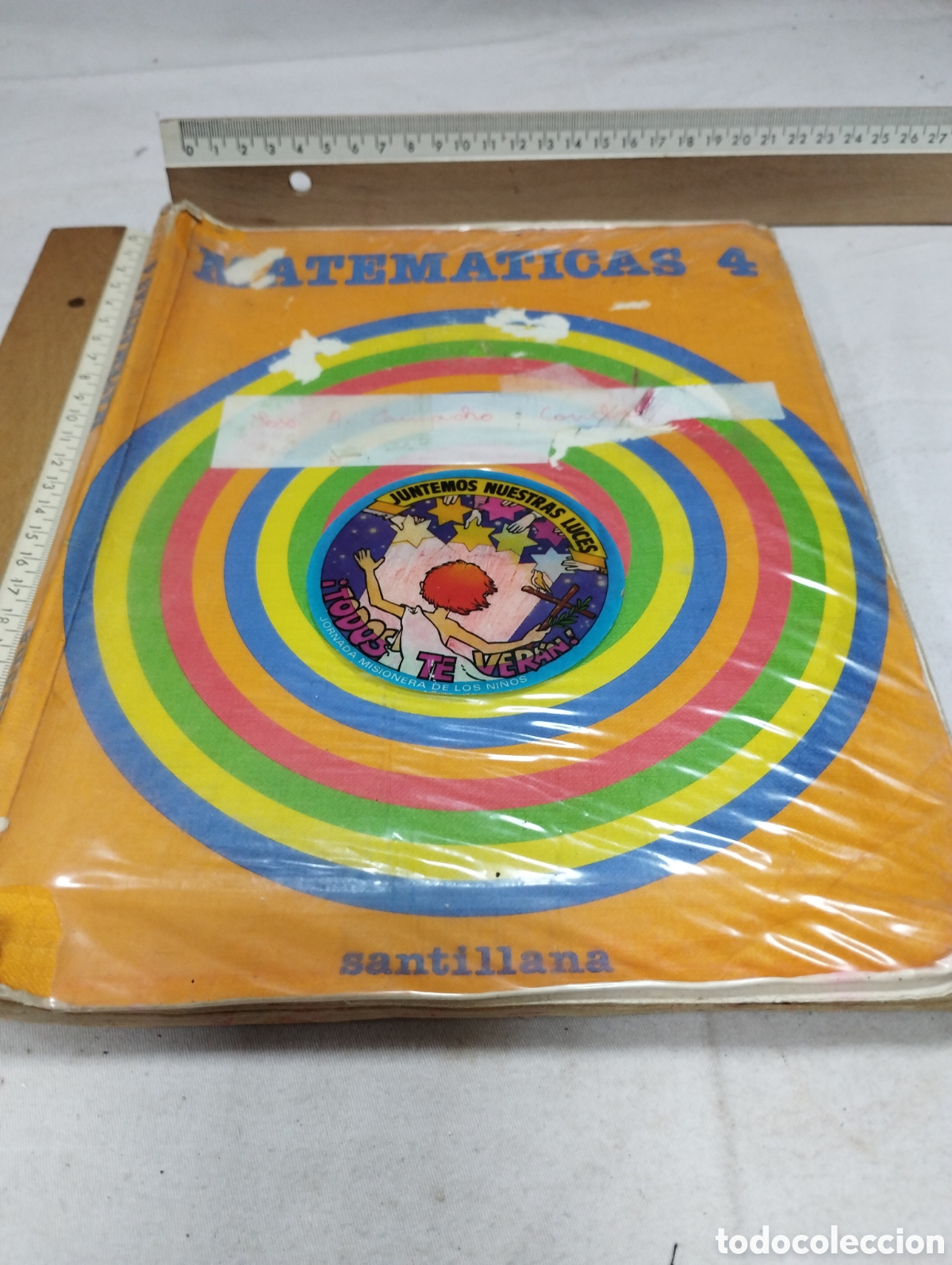 Libros de segunda mano: Matem&aacute;ticas 4. Editorial Santillana, 1982