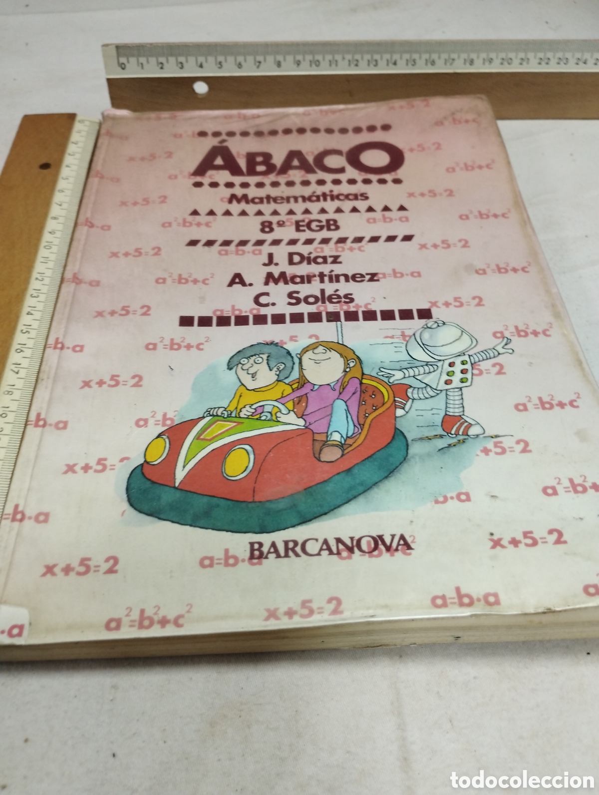 Libri di seconda mano: &Aacute;baco. Matem&aacute;ticas 8&deg; EGB. Editorial Barcanova, 1984