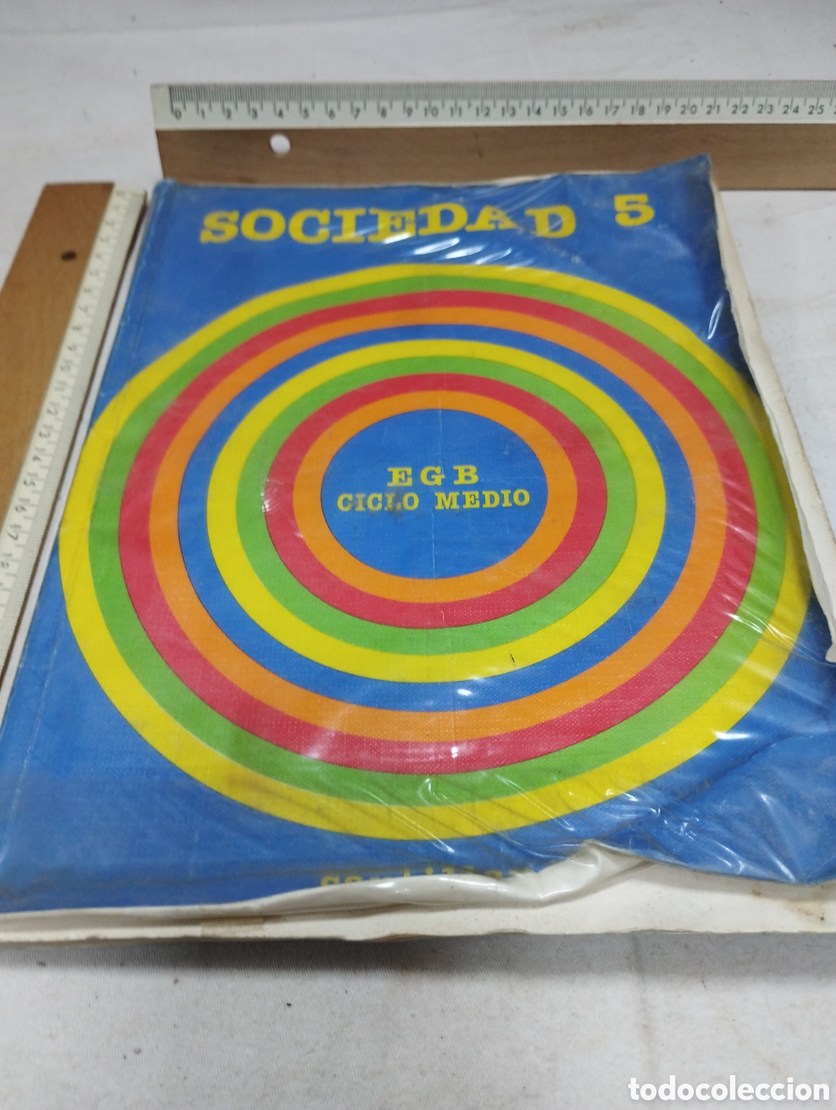 Livres d'occasion: Sociedad 5. EGB ciclo medio. Santillana, 1983