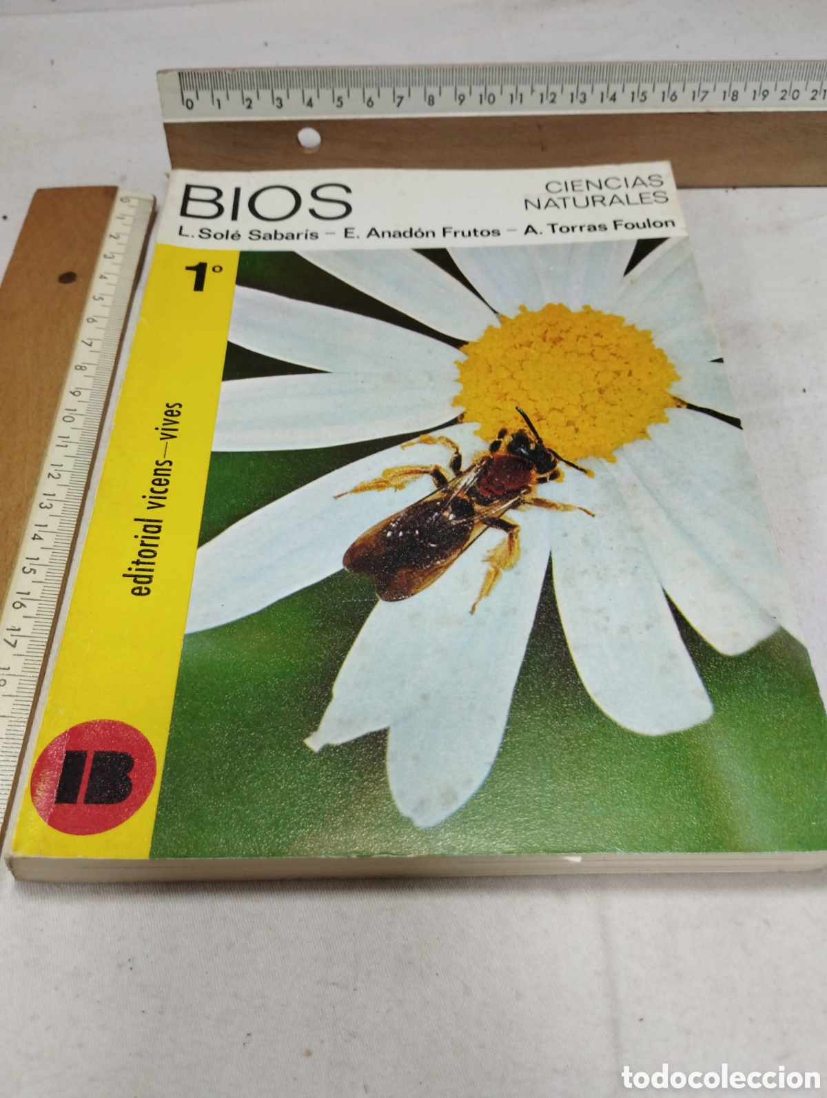Livres d'occasion: Bios. Ciencias naturales. Editorial Vicens-Vives, 1968