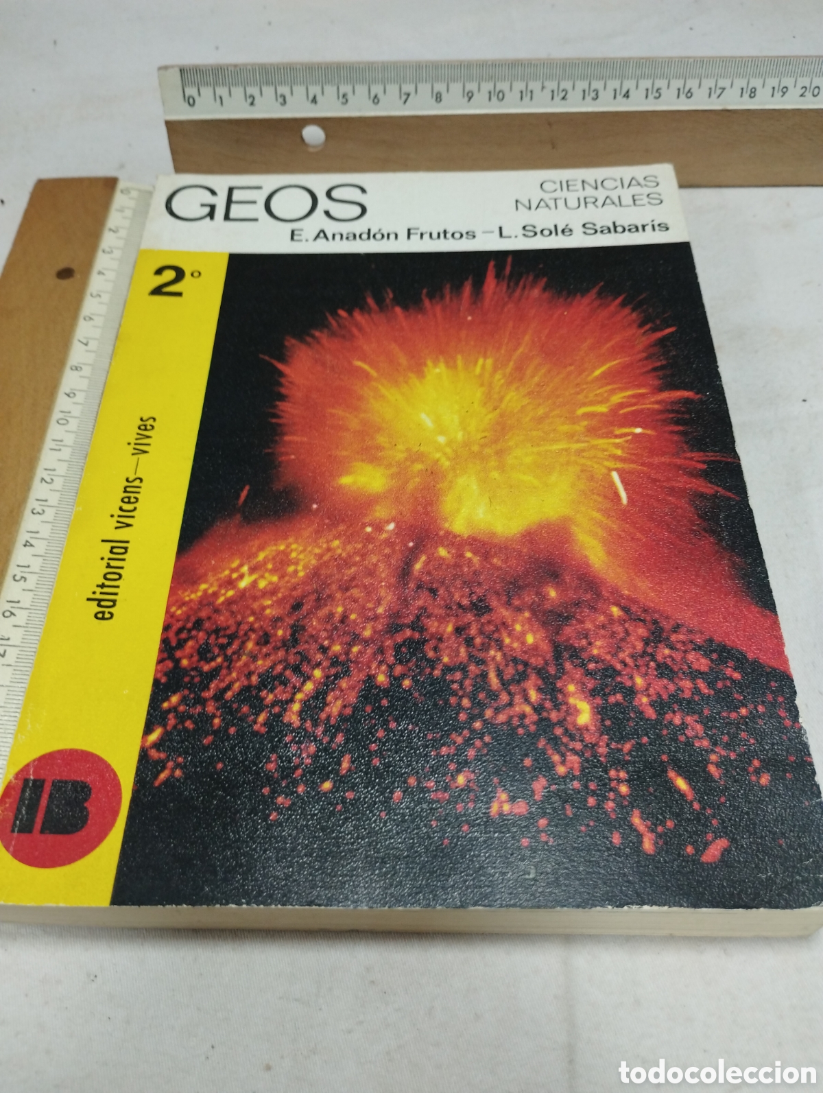 Livres d'occasion: Geos 2&deg;. Ciencias naturales. Editorial Vicens-Vives, 1968