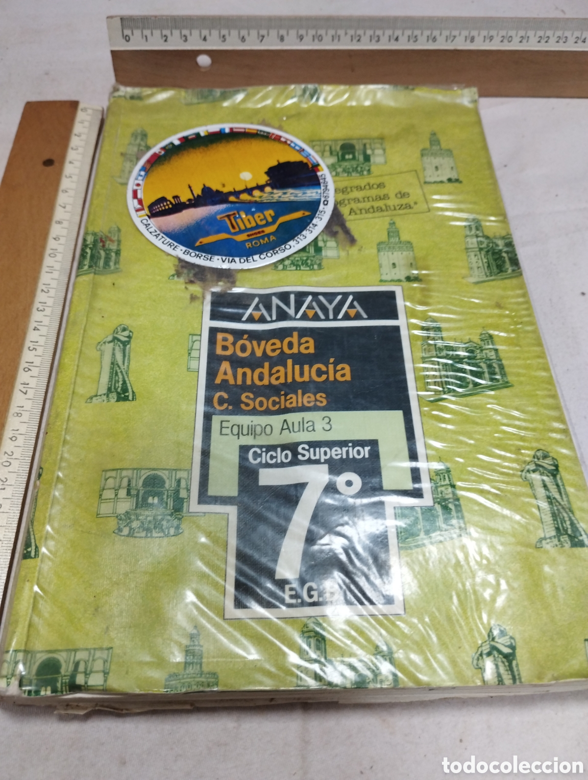 Libros de segunda mano: B&oacute;veda Andaluc&iacute;a. 7&deg; EFB. Editorial Anaya, 1987